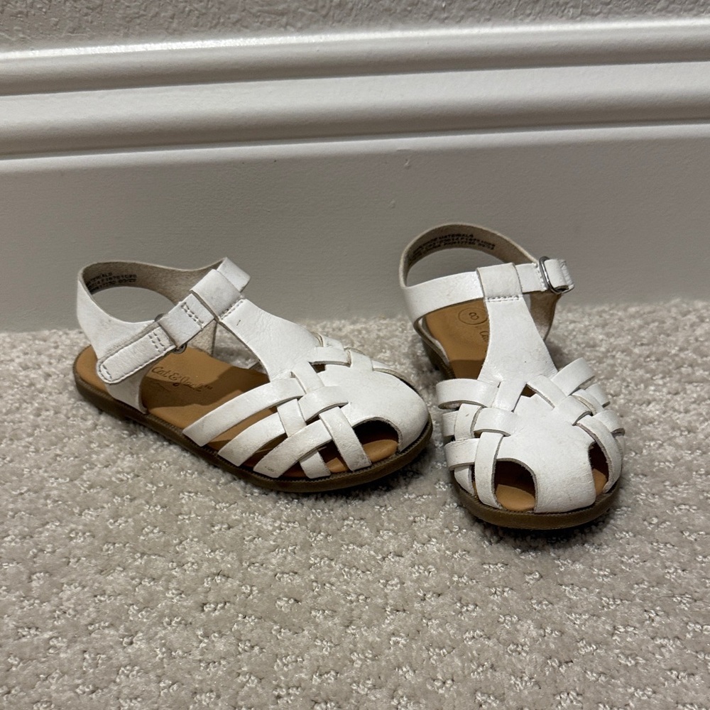 Cat & Jack White Kids Sandals